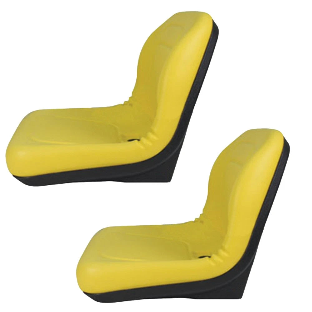 2 Yellow Seats for John Deere Gator XUV 620i, 850D, 550, 550 S4 UTV