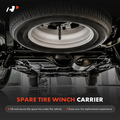 Spare Tire Hoist Winch Carrier for Chevy
