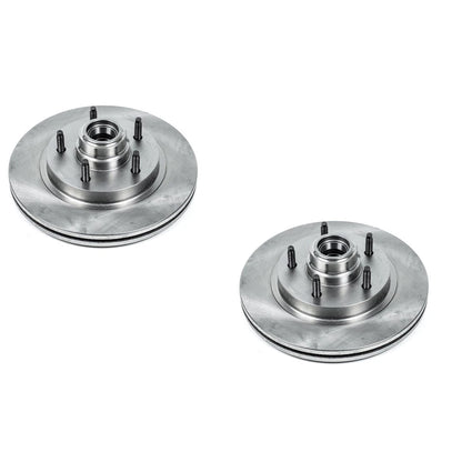 Set of 2 Powerstop Brake Discs for Ford F-150 (1997–1999) SET-P15AR8556-2
