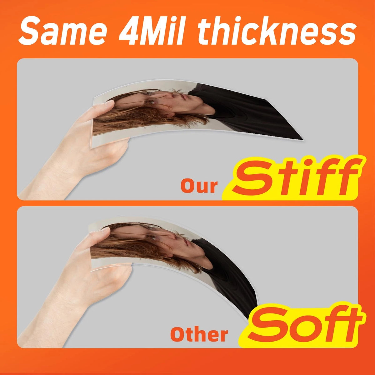 Thicker Self Adhesive Laminating Sheets 8.5 x 11 (Self Sealing)
