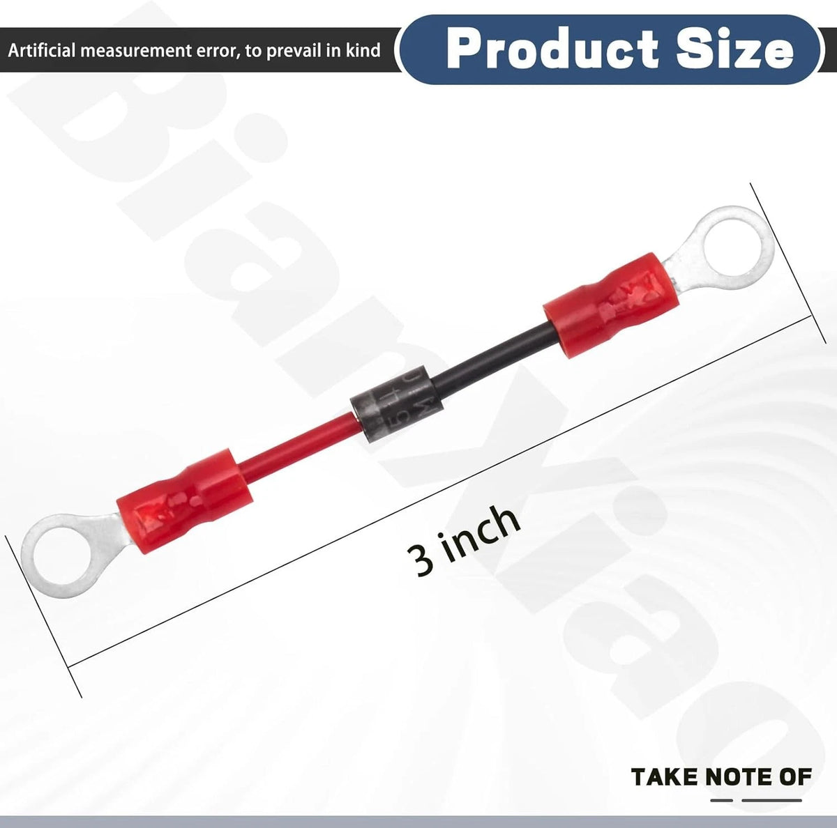 2X Heavy Duty Golf Cart Solenoid Diode for 36/48 Volt 400 Coil