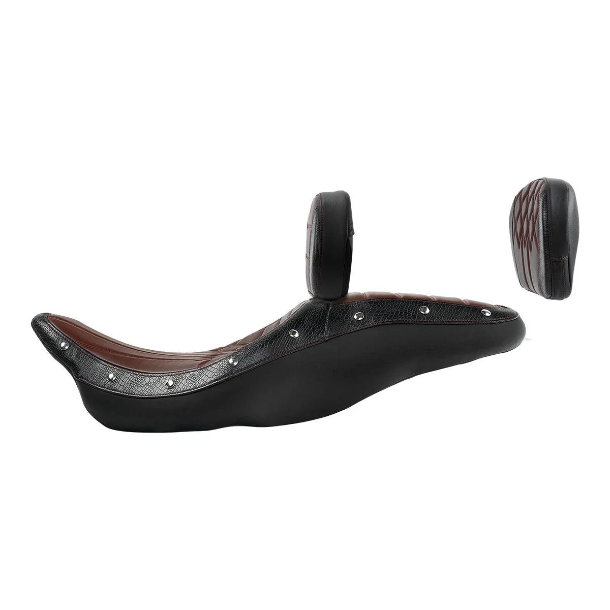 Set of 1 Driver Passenger Seat & Backrest for Harley Road Glide (2009–2023)