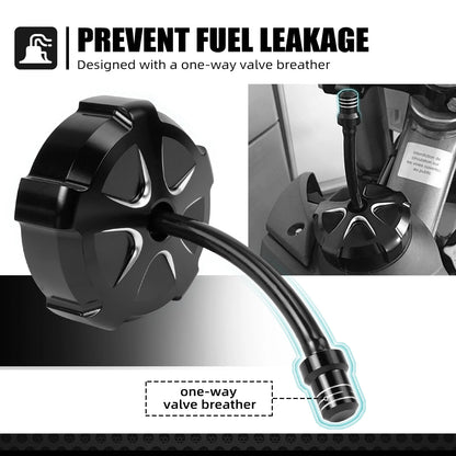 Billet Fuel Gas Tank Cap for Honda CRF450R CRF450RX (2002–2018)
