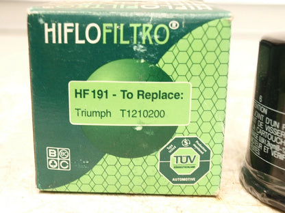 HiFlo HF191 Oil Filter for Various Makes and Models