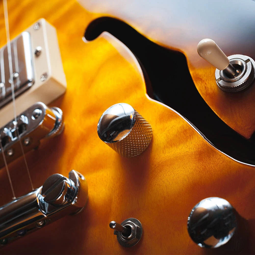 Set of 10 Metal Dome Volume Tone Control Knobs for Electric Guitar