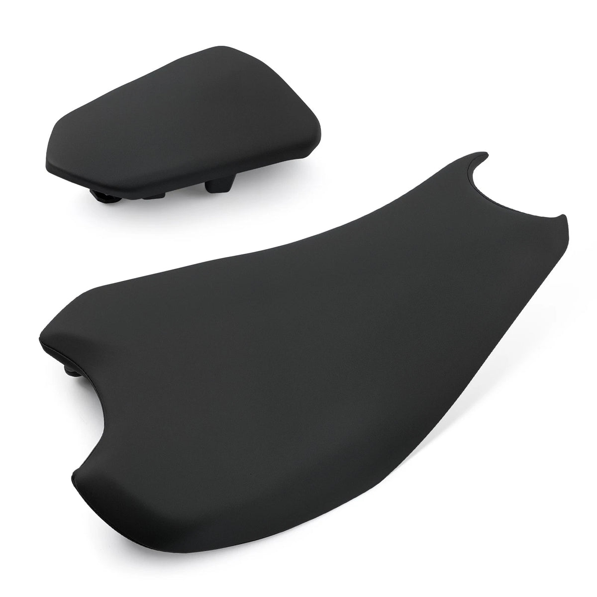 Set of 2 Black Front Driver & Rear Passenger Seats for Honda CBR1000RR (2017–2024) - 77100-MKF-D41, 77300-MKF-D41