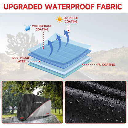 Motorcycle Cover for NEVERLAND 190T (Waterproof, UV, Rain, Dust Resistant)