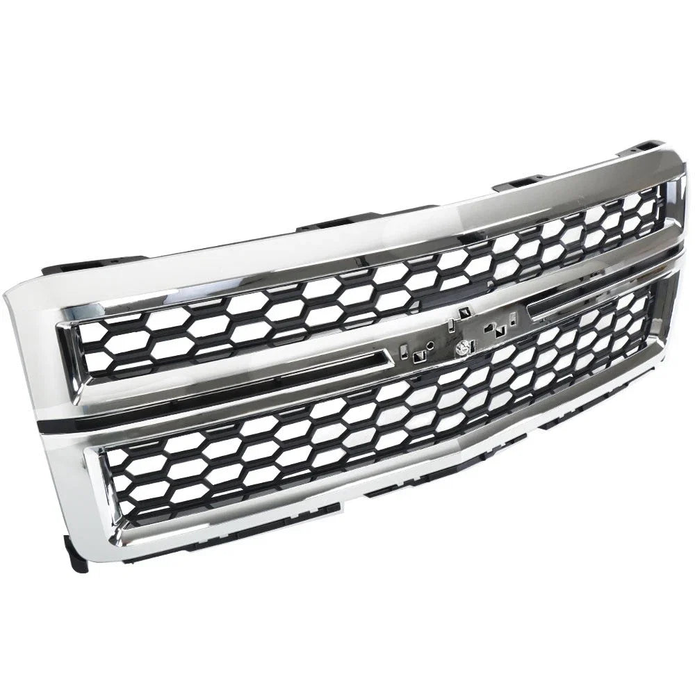 Front Bumper Grille Honeycomb for Chevrolet Silverado 1500 (2014–2015)
