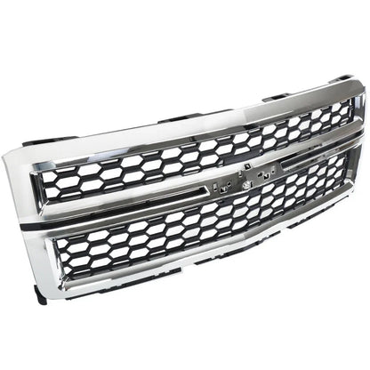 Front Bumper Grille Honeycomb for Chevrolet Silverado 1500 (2014–2015)