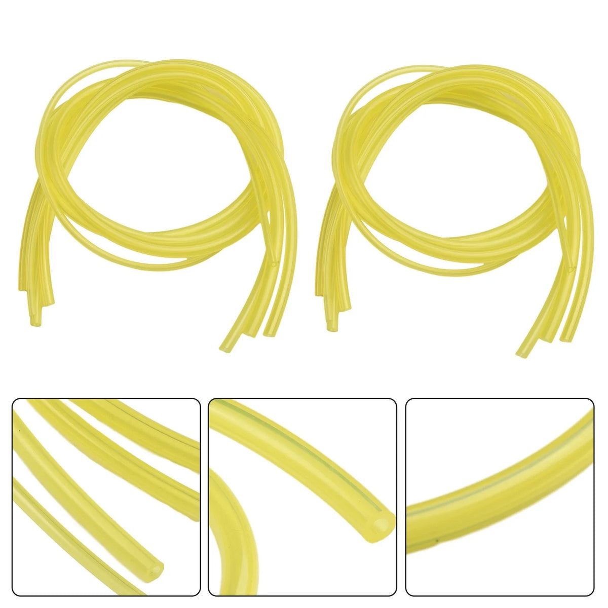 Set of 4 Fuel Line Hose Gas Pipe Tubing for Trimmer Chainsaw Blower