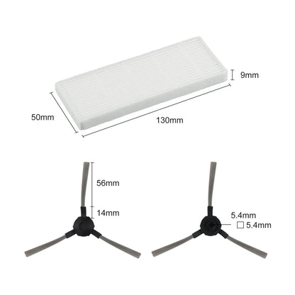 Set of 1 Filters Side Brushes for Blaupunkt