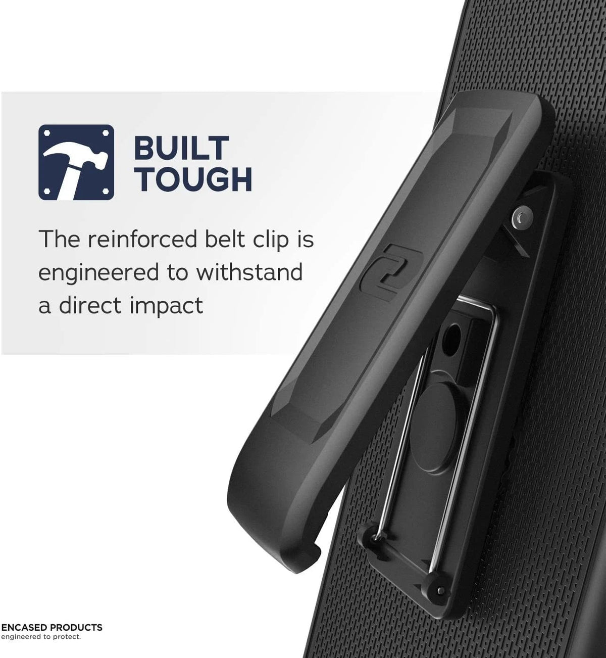 DuraClip Belt Clip Case for Samsung Galaxy S23 (2023) - Black