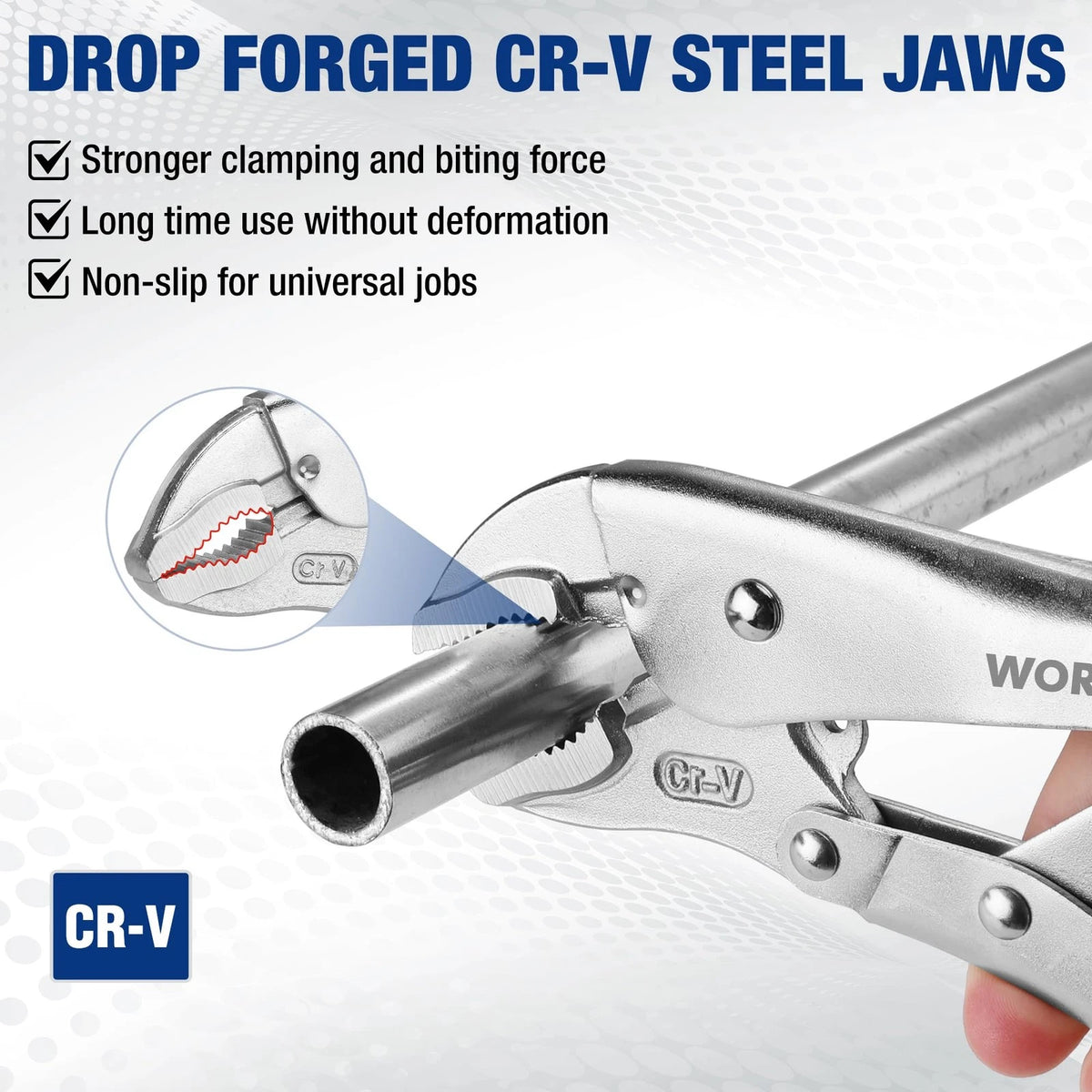 5-Piece Locking Pliers Set for WORKPRO