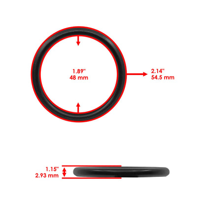 Exhaust Pipe Gasket for Honda Pioneer 700 SXS700M2 (2014–2026) MG265AA1003, 18291MW3670
