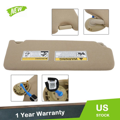 Visor for Honda Pilot (2017–2021) Beige Plastic