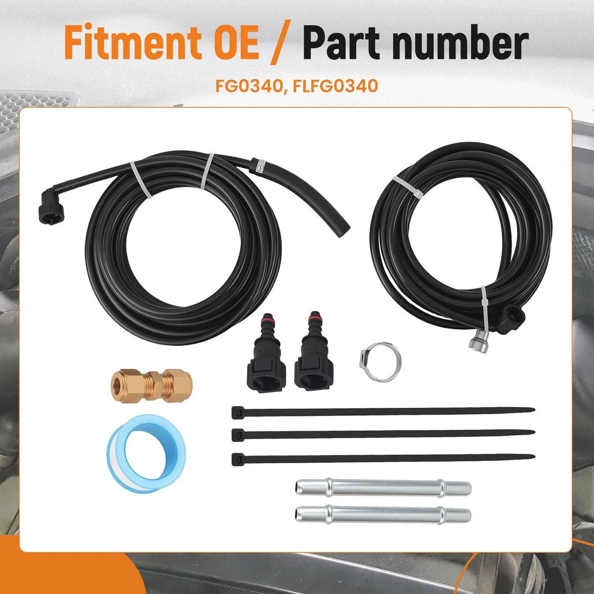 Fuel Lines Repair Kit for Chevy Silverado GMC Sierra (2004–2010) FG0340 FLFG0340