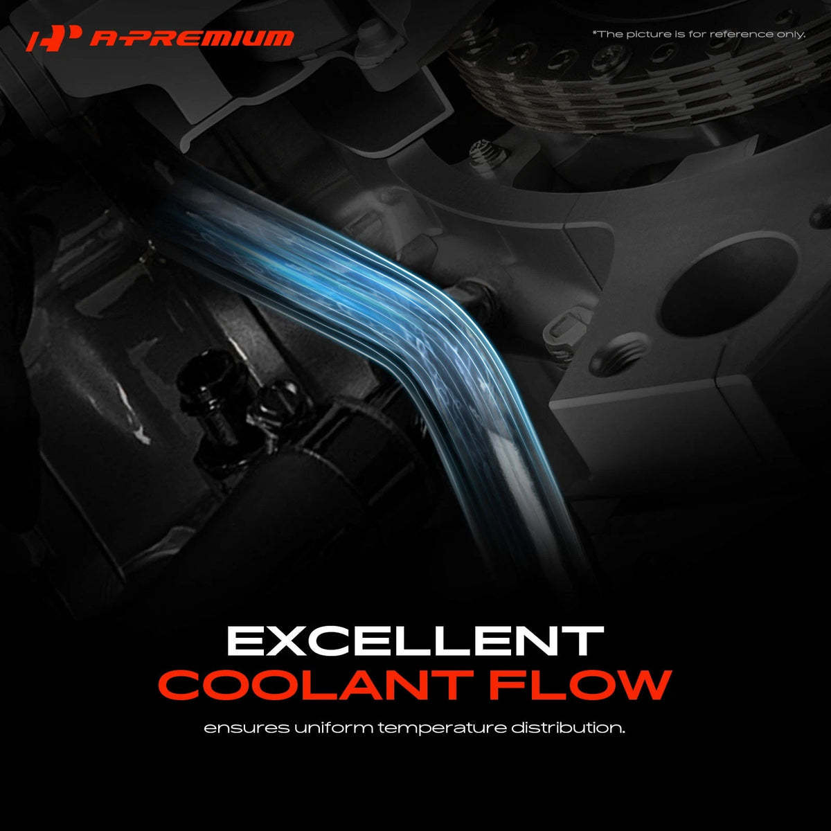 Engine Coolant Pipe for Volkswagen Jetta Passat Beetle (2014–2018) 5C0-121-070-J, 5C0121070J
