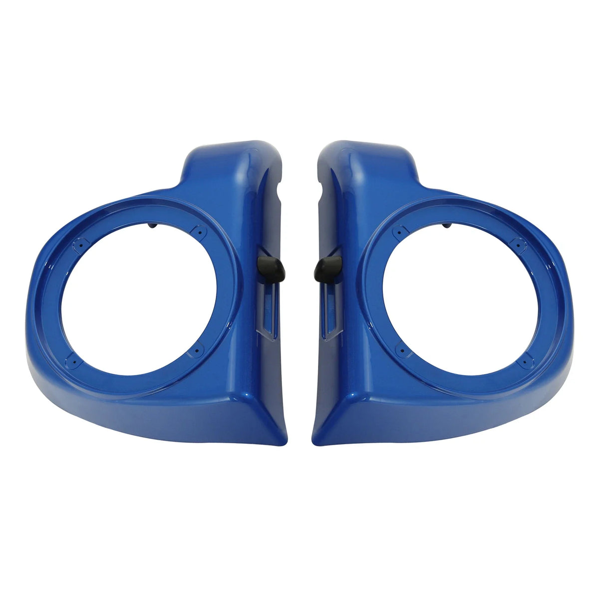 Lower Vented Fairing Speaker Pods for Harley Touring (2014–2024) Electric Blue