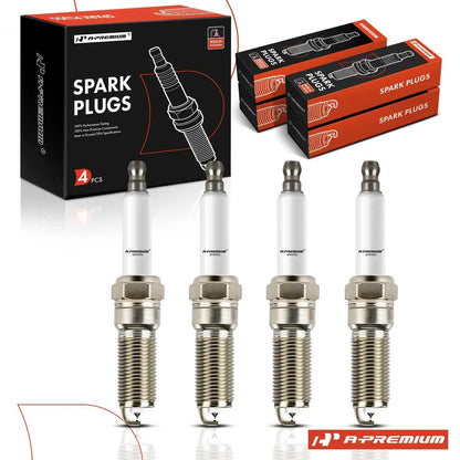 Set of 4 Iridium Platinum Spark Plugs for Chevy Equinox Malibu (2016–2020)
