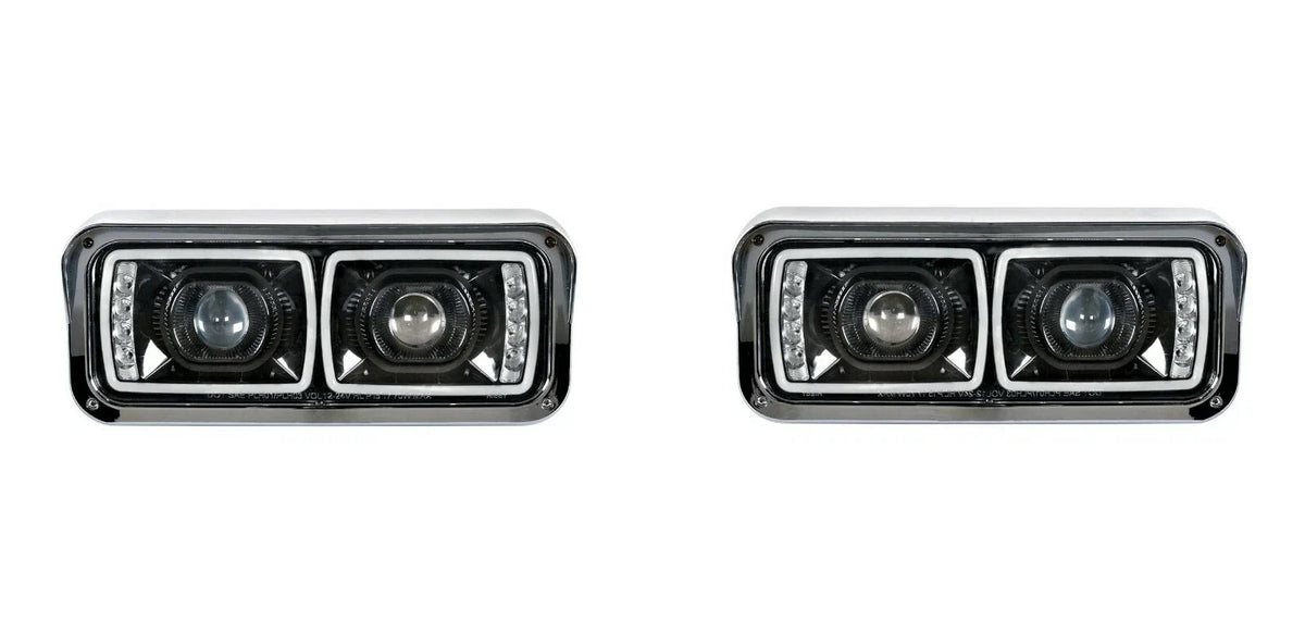High Power LED Headlights Blackout with LED Turn Signals for Subaru Outback (2020–2024)