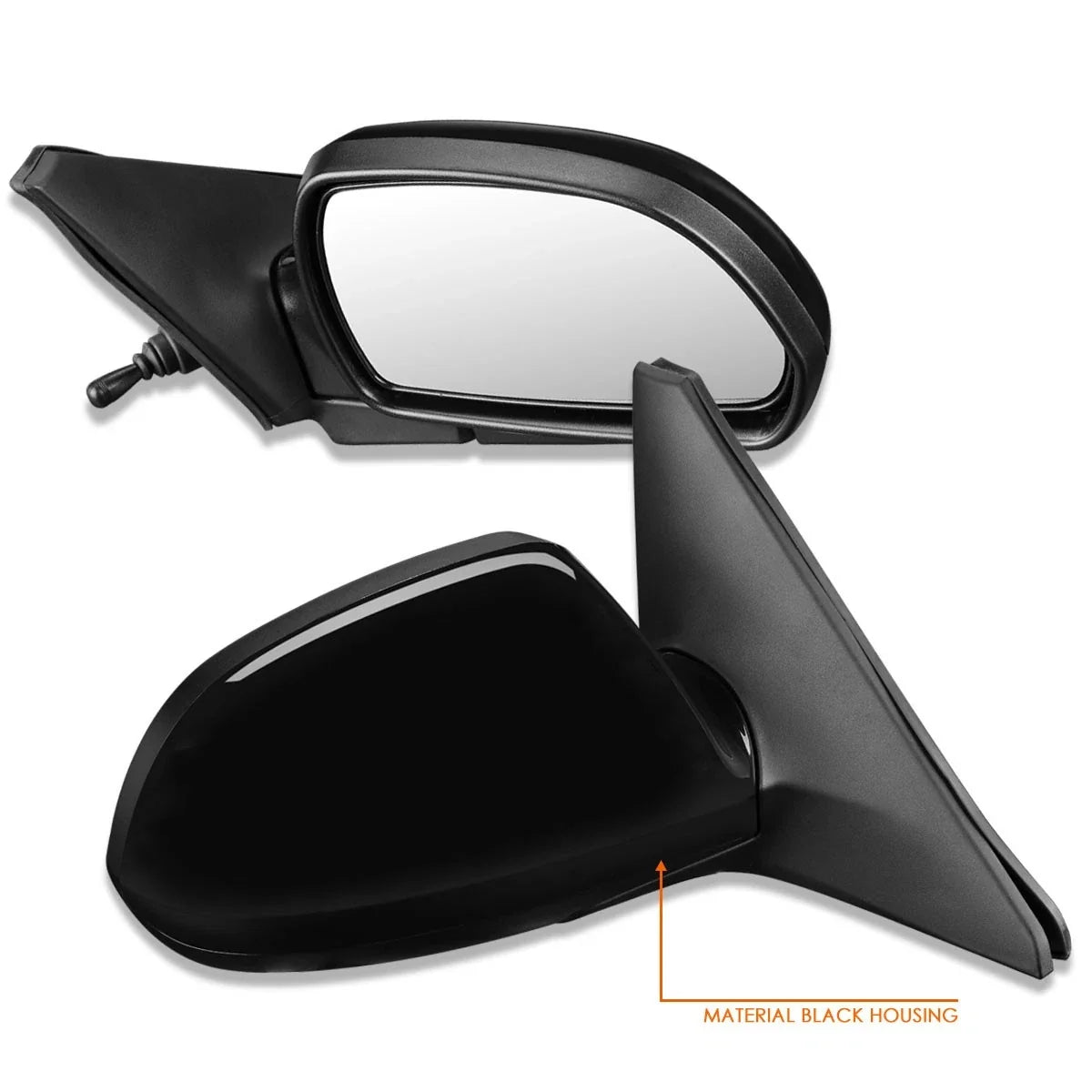 OE Style Manual Adjust Side View Mirror for Kia Spectra 2002–2004 RH