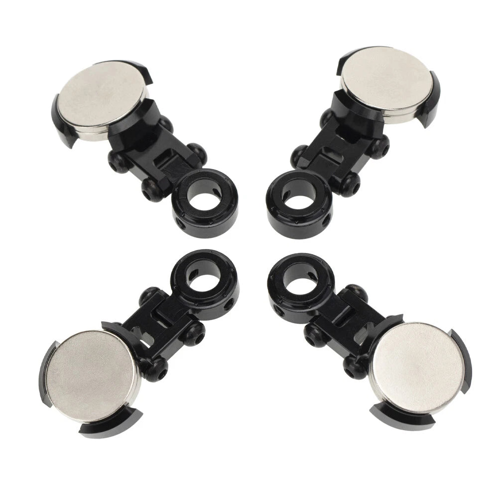 2X Magnetic Invisible Body Post Mount for 1/10 SCX10 D90 RC Car