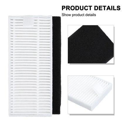 Set of 12 Filters for Tikom L9000 Robot Vacuum Cleaner