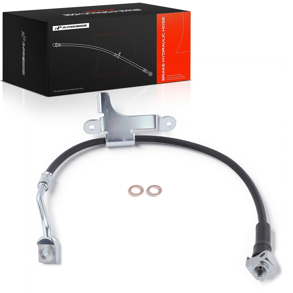 Front Left Brake Hydraulic Hose for Chevrolet Trailblazer GMC Envoy (2002–2009) 8157865380, 19331544, 2202916