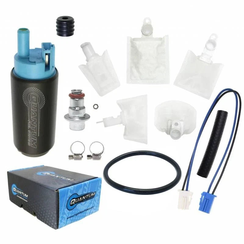 255LPH Performance Fuel Pump + Regulator + Gasket for Suzuki GSX-600/750/R1000 (2000–2008)