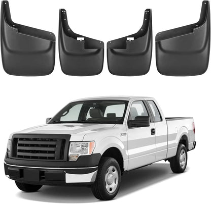 Set of 4 Splash Guards Mud Flaps for F-450 Super Duty (1999–2010)