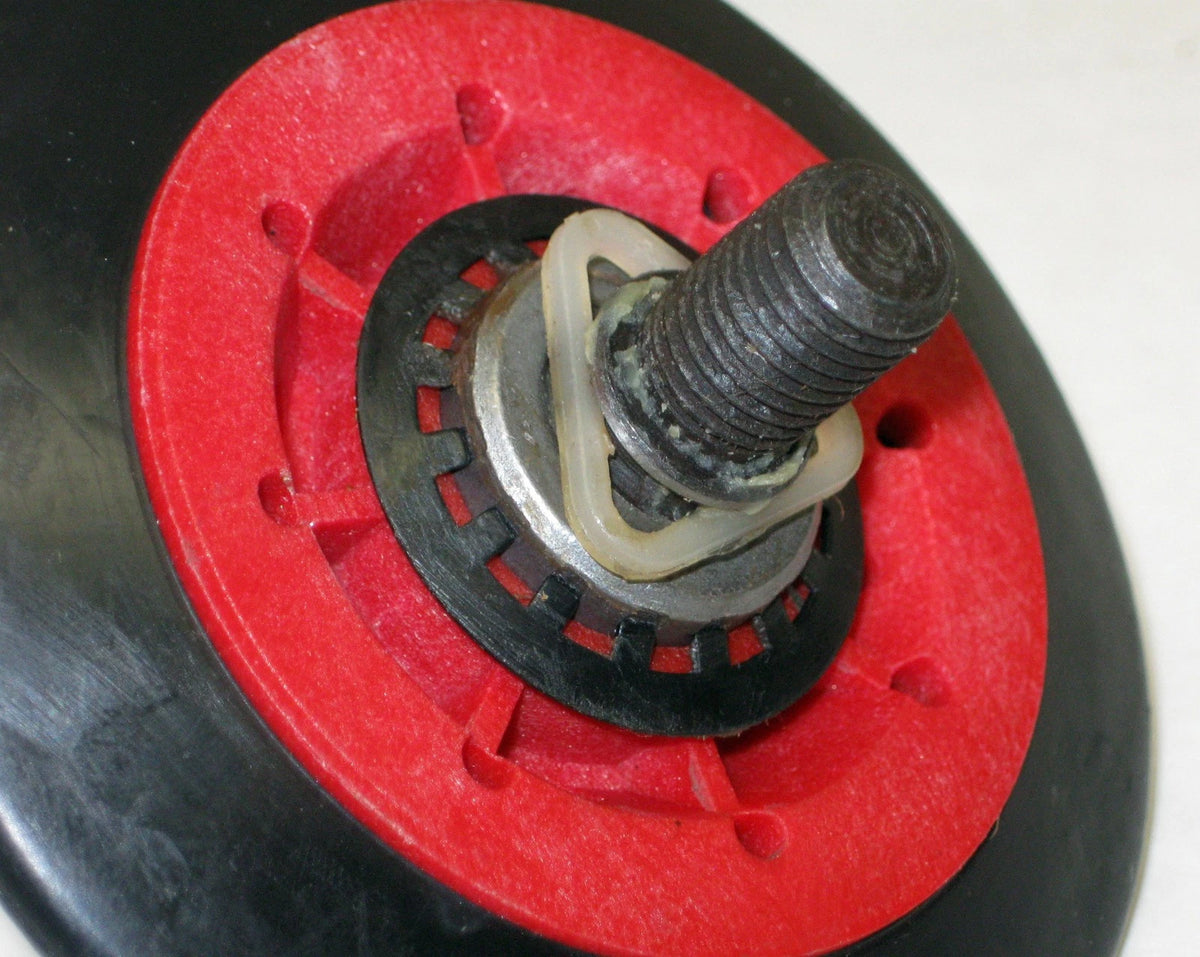 Pack of 4 Dryer Drum Roller Wheel and Shaft for LG