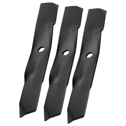 3PK Lawn Mower Blades for John Deere Z425 GX335 GX345 (48" Deck)