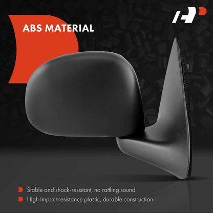 A-Premium Manual Mirror for Ford F-150 (1997–2002) F75Z17682HAA, FO1321132