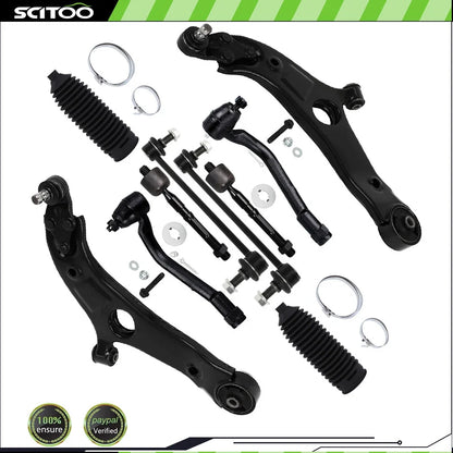 Suspension Control Arm Ball Joint Kit Tie Rod Sway Bar for Kia Optima (2012–2015)