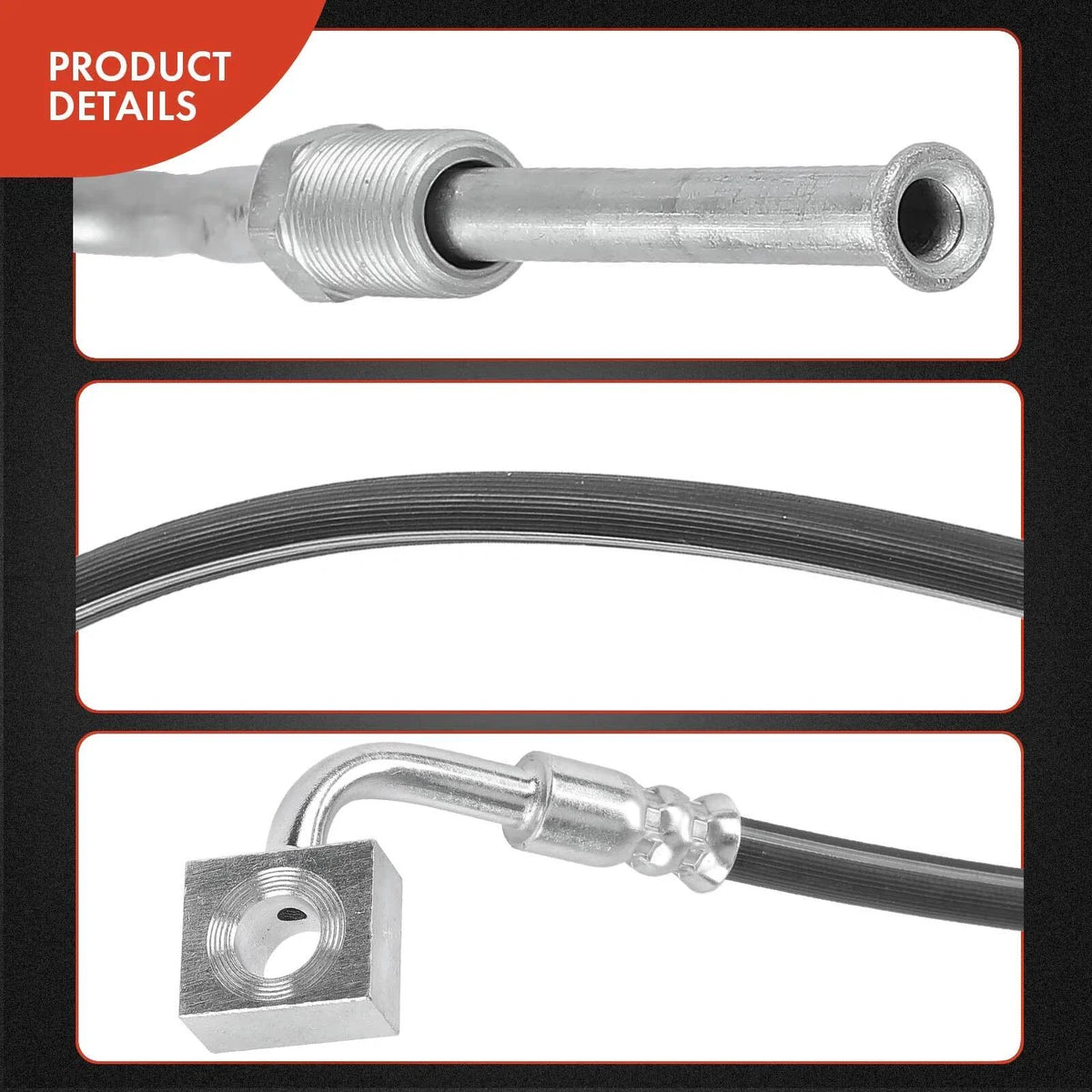 Rear Left Brake Hydraulic Hose for Chrysler Intrepid (1995–1997)