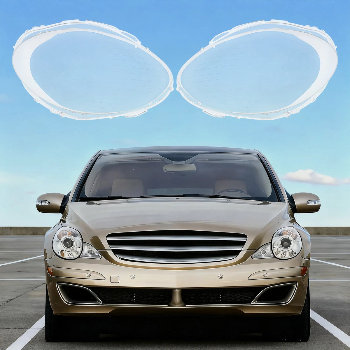 Headlamp Cover for Mercedes-Benz R350 R500 (2006–2010)