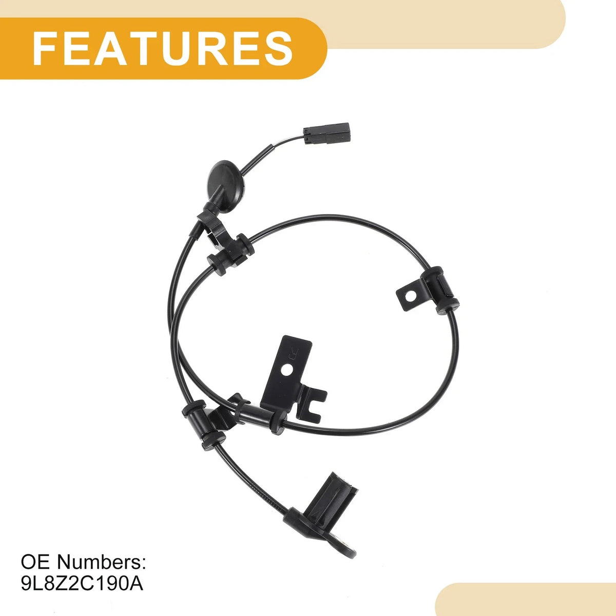 ABS Wheel Speed Sensor No.9L8Z2C190A for Ford Escape (2009–2012) Rear Right