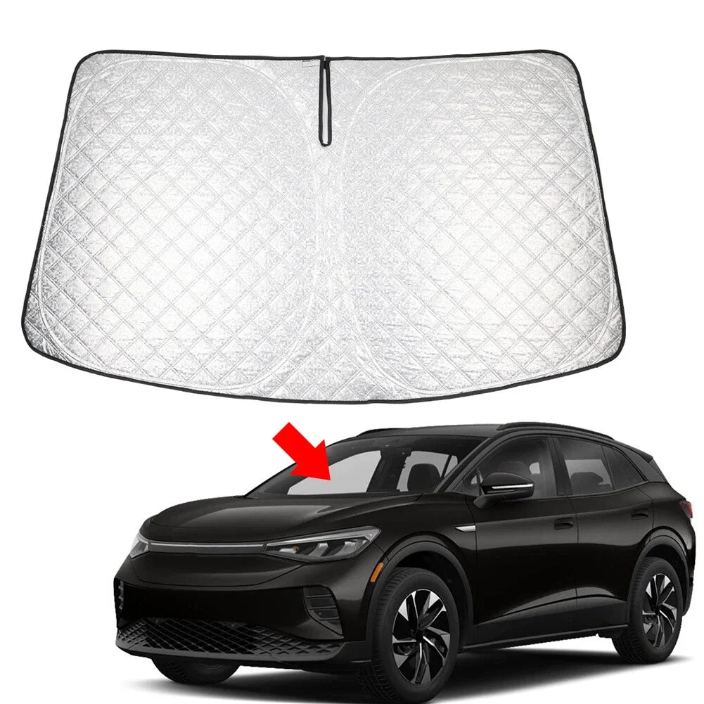 Foldable Windshield Sun Shade for Volkswagen ID.4 (2021–2025)