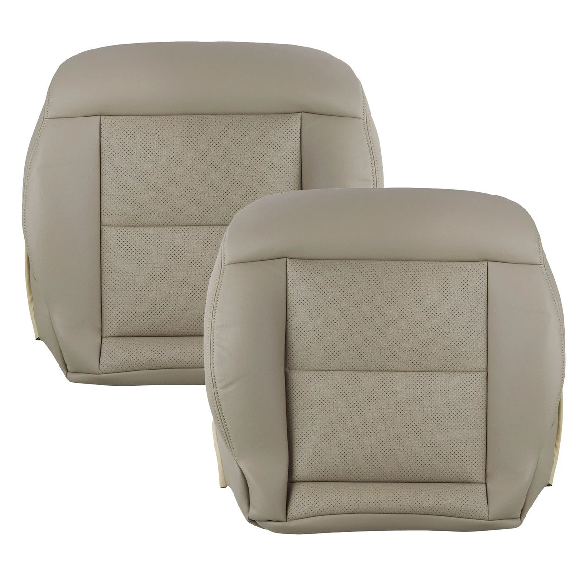 Bottom Seat Cover for Mercedes Benz E W212 (2014–2016) Tan