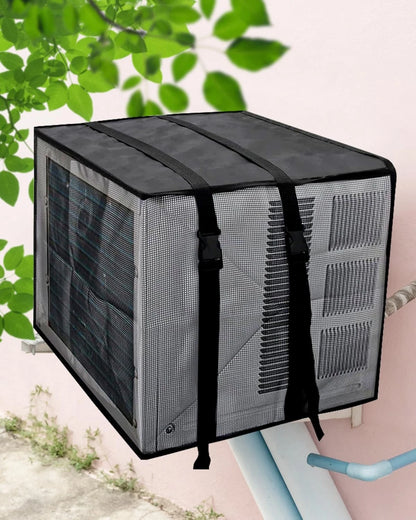 Mesh Window AC Cover for U-Shape Air Conditioner Outdoor Unit
