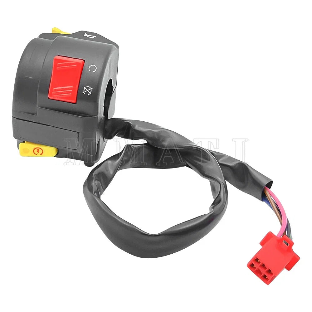 Handlebar Engine Start Stop Switch Horn for Polaris Outlaw 110 (2016–2022)