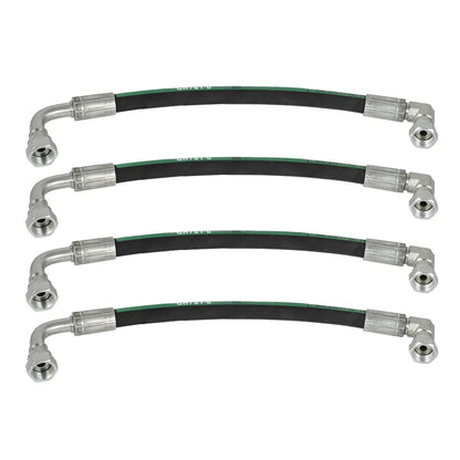 4X Hydraulic Hose Assemblies for John Deere Tractor (5800psi)