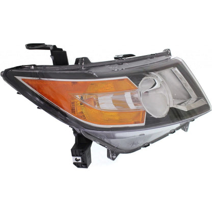 Headlight Passenger Side Black Bezel for Honda Odyssey (2014–2017) - HO2503154, CLX-M0-HD590-B101R