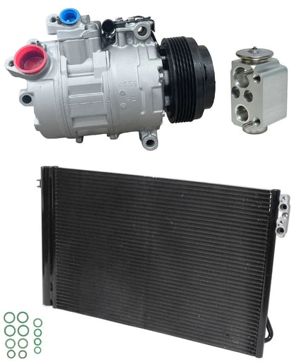 AC Compressor Kit With Condenser for BMW 328i xDrive 2013–2016