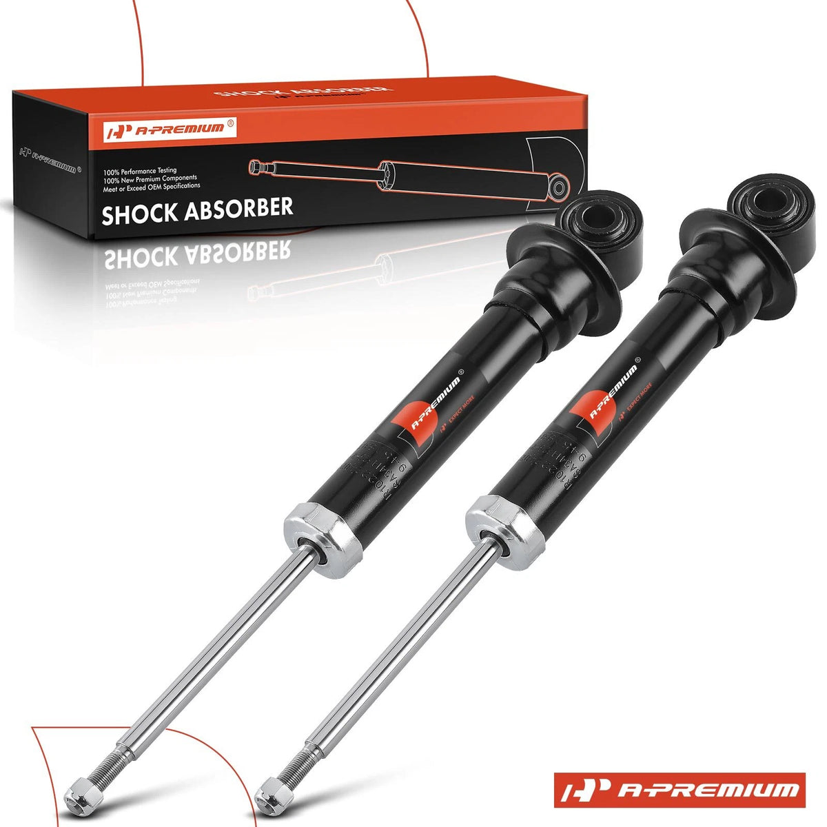 Set of 2 Rear Shock Struts for Ford Taurus (2008–2009) 341462, 345453, 72594, 72538, G51857
