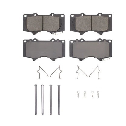 Brake Pad Set for Toyota Hilux (2009–2012) ALX-PAU-DF-1400-0976-01-CLA1