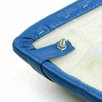 Pillon Leather Passenger Seat for Honda CBR929R (2000–2001) Blue