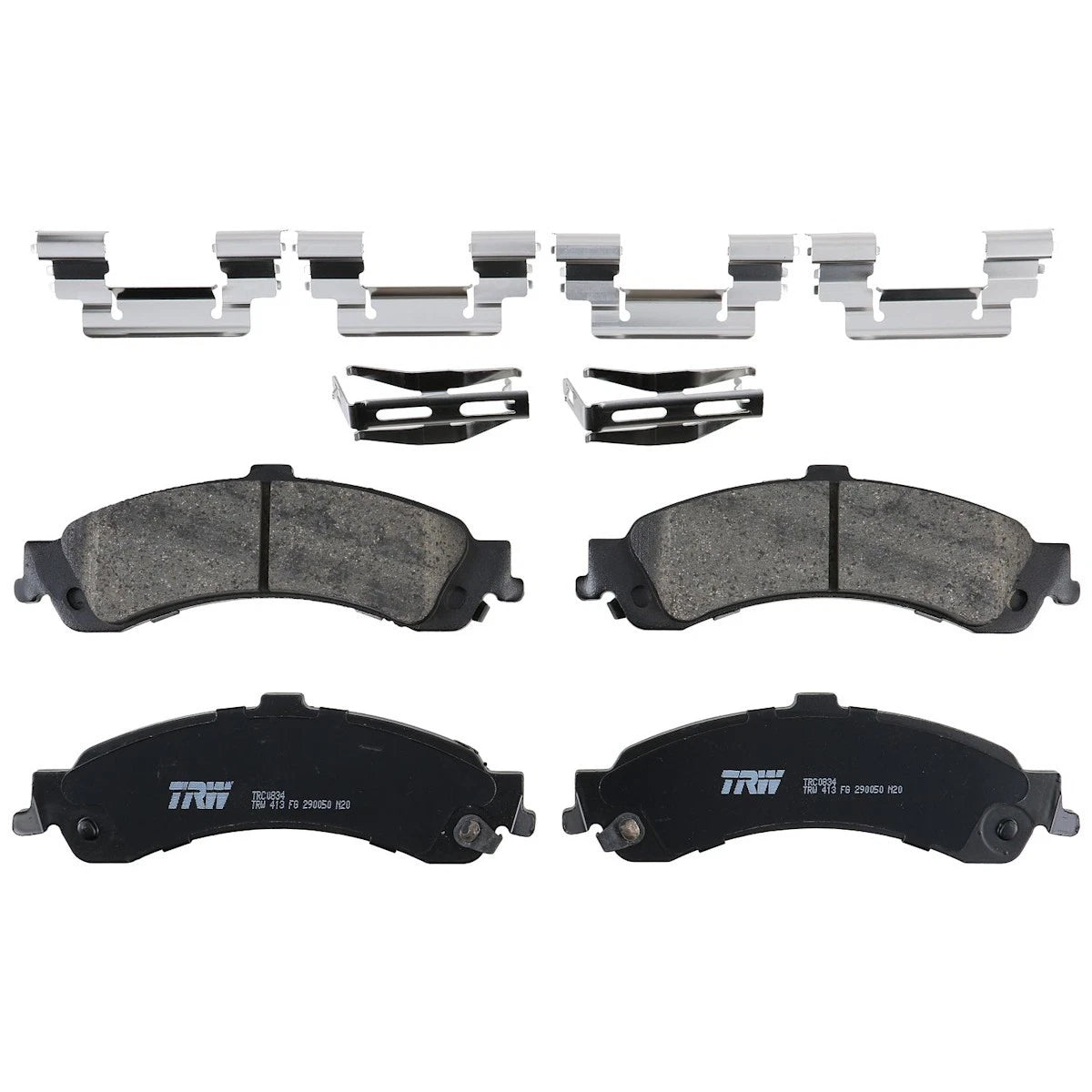 2X TRC0834 Brake Pad Set Rear for Chevrolet Silverado 1500 (2003)