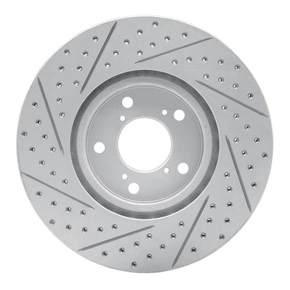 Brake Rotor Set for Acura RLX (2014) ALX-PAU-DF-830-59053R-CLA1, Drilled & Slotted