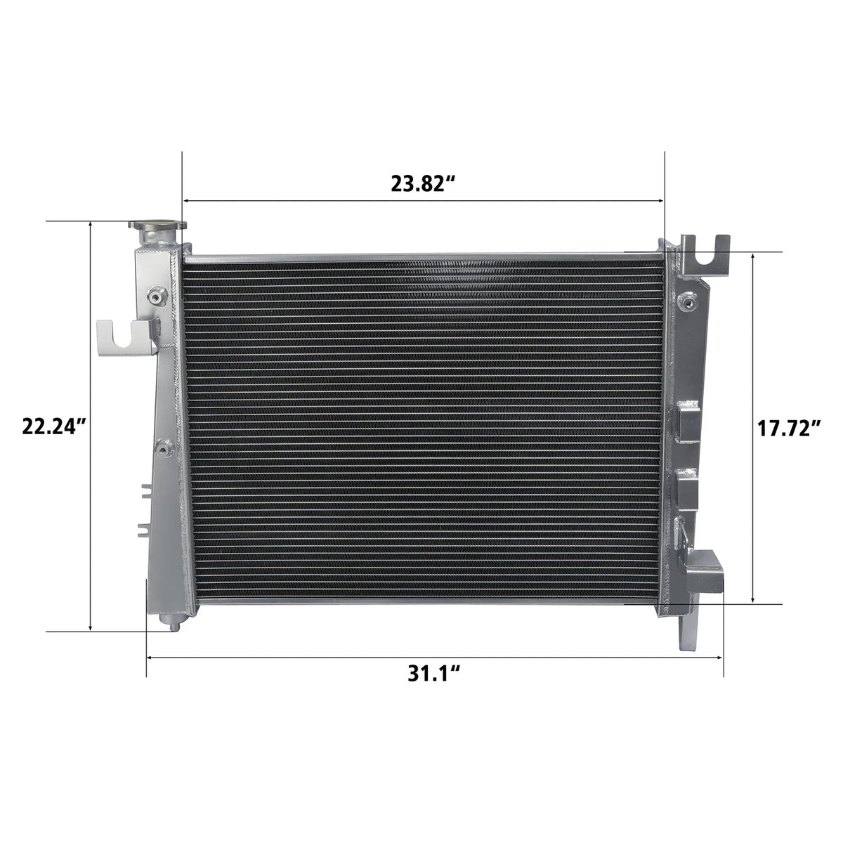 Radiator Cooler for Dodge Ram 1500 2500 3500 5.7L Hemi V8 (2004–2008)